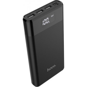 HOCO B35E Hoco Powerbank 3x USB Outlet 30.000mAh Black