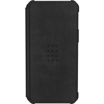 UAG Metropolis Booktype iPhone 12 Pro Max hoesje - Leather Black