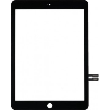 iPad 9.7 6th gen (2018) Scherm Touchscreen / Glas met onderdelen Zwart (OEM Kwaliteit)