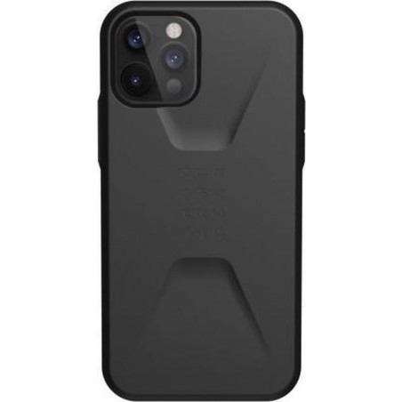 UAG Civilian Apple iPhone 12 / 12 Pro Hoesje - Zwart