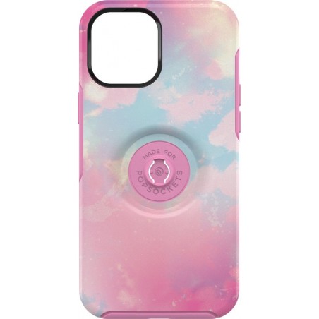 Otter+Pop Symmetry case voor Apple iPhone 12 Pro Max - Roze