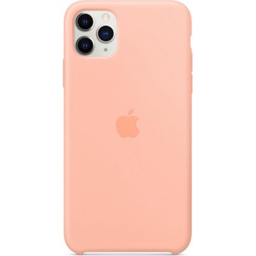 Apple Siliconen Hoesje voor iPhone 11 Pro Max - Grapefruit Oranje