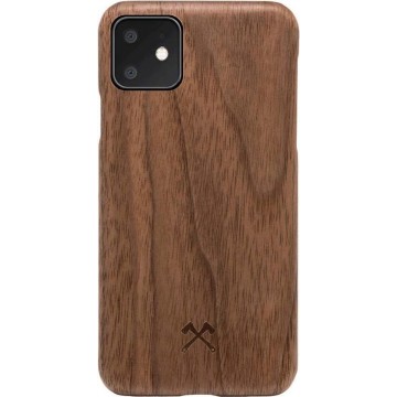 Woodcessories - iPhone 11 Hoesje - EcoCase Slim Walnoot Bruin