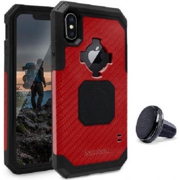 Rokform Rugged Case iPhone X / Xs Red/Black