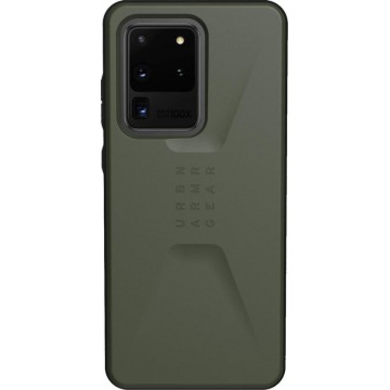 UAG Civilian Backcover Samsung Galaxy S20 Ultra hoesje - Olive Drab Green