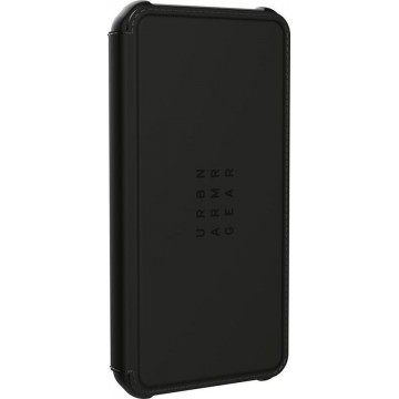 UAG - iPhone 12 Pro Hoesje - Book Case Metropolis Satijn Zwart