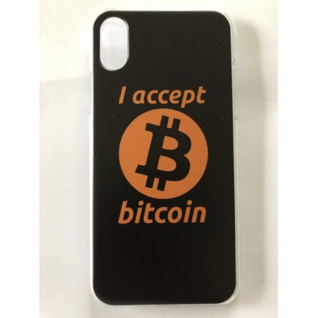 iPhone X Telefoonhoesje - BITCOIN / Case / Hoesje