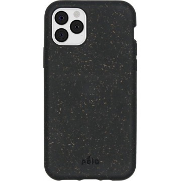 Pela Eco-Friendly Softcase Backcover iPhone 11 Pro hoesje - Zwart