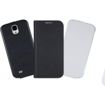 Anymode Diary Case PU Leather voor Samsung Galaxy S4 - Zwart
