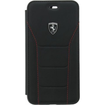 Ferrari Heritage 488 LeatherCase - Zwart voor: Apple iPhone 8 PLUS