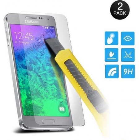 Gratis 1+1 Screen Protector Glass Tempered Glass Doorzichtig 2 stuks voor Samsung Galaxy A3 2016 A310