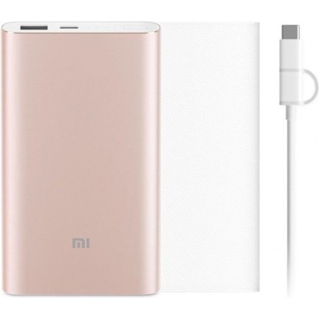 Xiaomi Powerbank Pro - 10.000 mAh - Quick Charge - Rose Gold