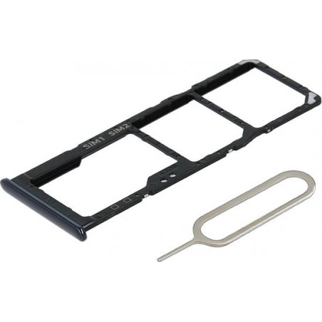 MMOBIEL Sim Tray Kaart Houder Nano Slot voor Samsung A30s A307F Series (Zwart)