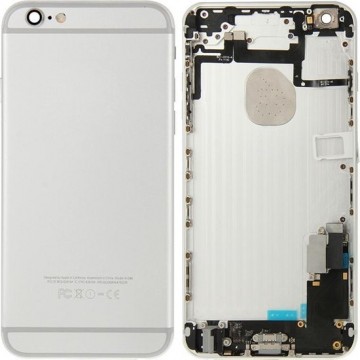 Volledige behuizing achterkant voor iPhone 6 Plus (zilver)