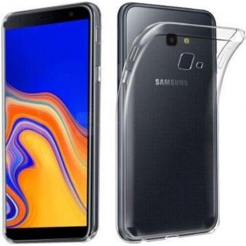 Samsung Galaxy J4 Plus Hoesje Transparant - Siliconen Case