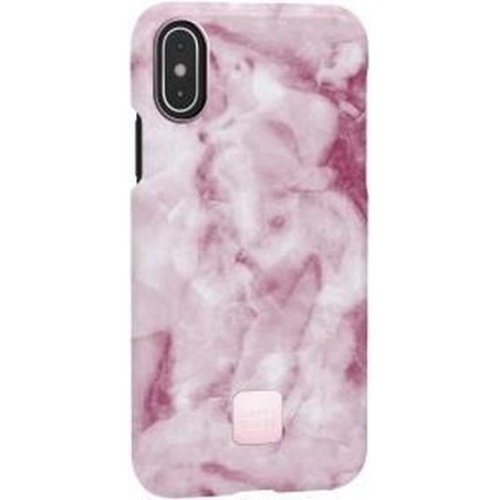 Happy Plugs IPhone X/XS Case Pink Marble