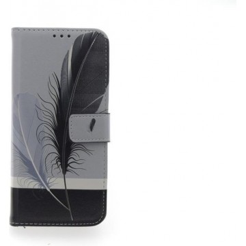 Samsung Galaxy S8+ Pasjeshouder Print Booktype hoesje - Magneetsluiting (G955F)