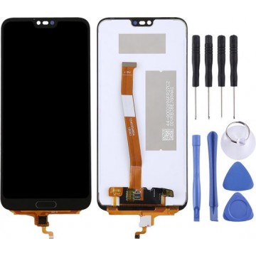 Let op type!! LCD Screen and Digitizer Full Assembly  Not Supporting Fingerprint Identification for Huawei Honor 10(Black)