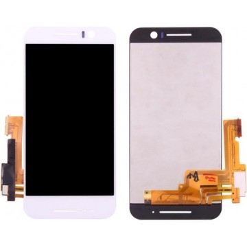 Let op type!! LCD Screen and Digitizer Full Assembly for HTC One S9 (White)