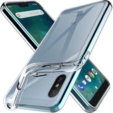 MMOBIEL Siliconen TPU Beschermhoes Voor Xiaomi Mi A2 - 5.99 inch 2018 Transparant - Ultradun Back Cover Case