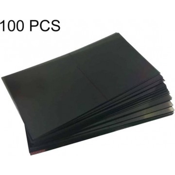 Let op type!! 100 PCS LCD Filter Polarizing Films for Huawei Ascend P6