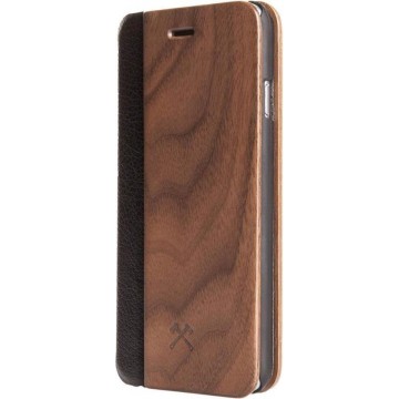 iPhone XR hoesje - Woodcessories - Walnotenhout - Hout