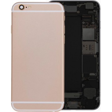 Batterijklepeenheid met kaartlade voor iPhone 6s (goud)