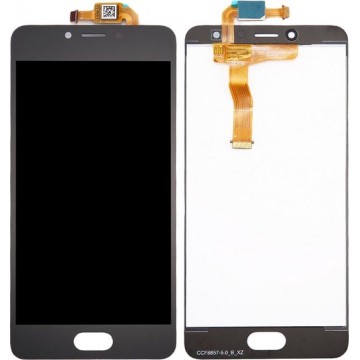 Let op type!! LCD Screen and Digitizer Full Assembly for Meizu Meilan A5 / M5c(Black)