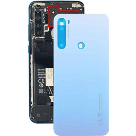 Let op type!! Originele batterij achterkant voor Xiaomi Redmi Note 8T (Zilver)
