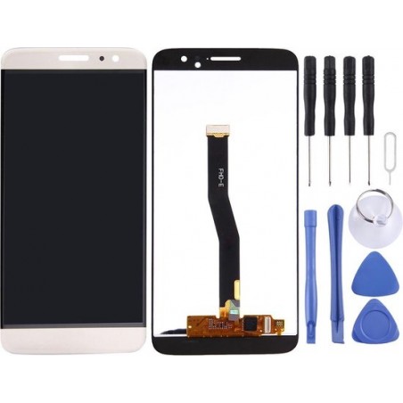 Huawei Maimang 5 LCD-scherm en Digitizer Full Assembly (goud)