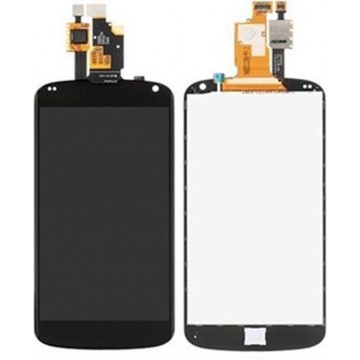Let op type!! LCD Display + Touch Panel  for Google Nexus 4 / E960(Black)