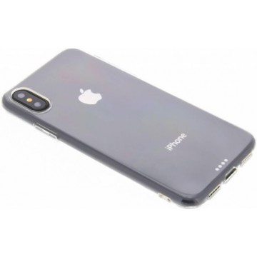 Ultra Thin Transparant Backcover iPhone X / Xs hoesje - Transparant