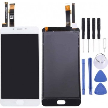 Let op type!! For Meizu M3E / Meilan E Original LCD Screen and Digitizer Full Assembly(White)