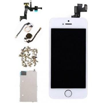 Voor Apple iPhone 5S - AAA+ Voorgemonteerd LCD scherm Wit
