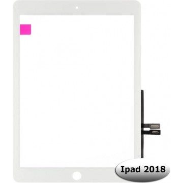 voor iPad 2018 touch scherm - wit - orgineel