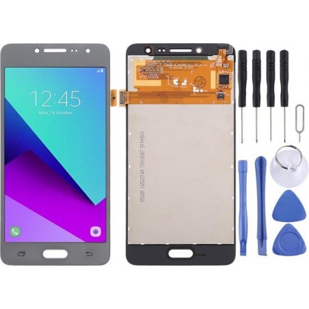 LCD-scherm en Digitizer volledige montage voor Galaxy J2 Prime SM-G532F (zilver)