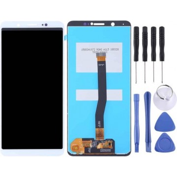 Let op type!! LCD Screen and Digitizer Full Assembly for Vivo Y75 / V7(Black)