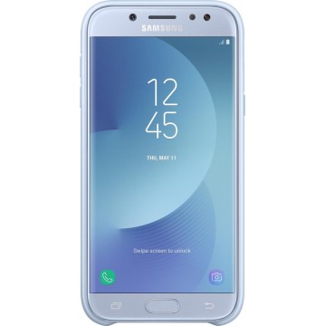 Samsung dual layer cover - blauw - voor Samsung Galaxy J730