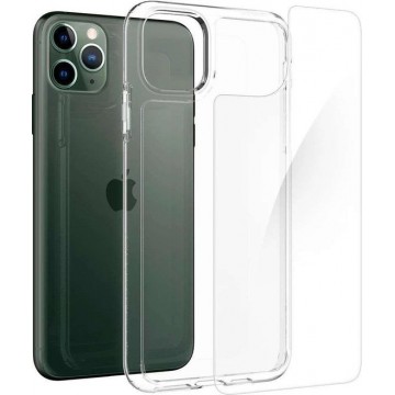 Spigen Quartz Hybrid Case - Telefoonhoesje - Hoesje - Apple iPhone 11 Pro Max - Clear