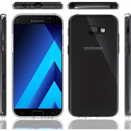 EmpX.nl Samsung Galaxy A3 (2017) TPU Transparant Siliconen Back cover