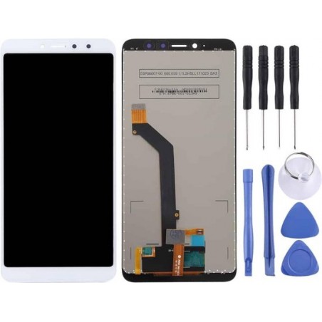 Lcd-scherm en digitizer volledige montage voor Xiaomi Redmi S2 (wit)