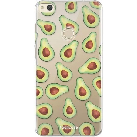 FOONCASE Huawei P8 Lite 2017 hoesje TPU Soft Case - Back Cover - Avocado