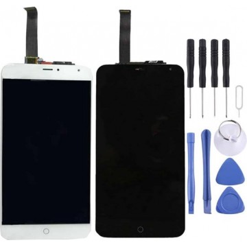 Let op type!! LCD Screen and Digitizer Full Assembly for Meizu MX4(White)