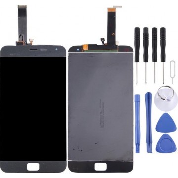 Let op type!! LCD Screen and Digitizer Full Assembly for Meizu MX4 Pro(Black)