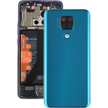 Originele batterij achterkant met cameralens voor Huawei Mate 30 Lite (groen)