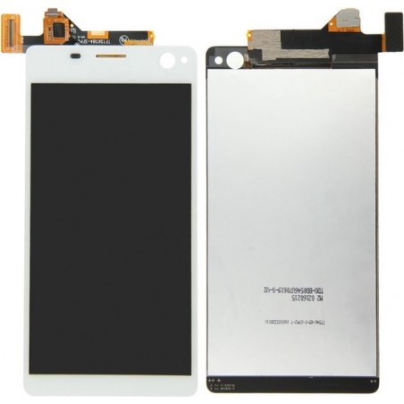 LCD-scherm + Touch Panel vervanger voor Sony Xperia C4(White)