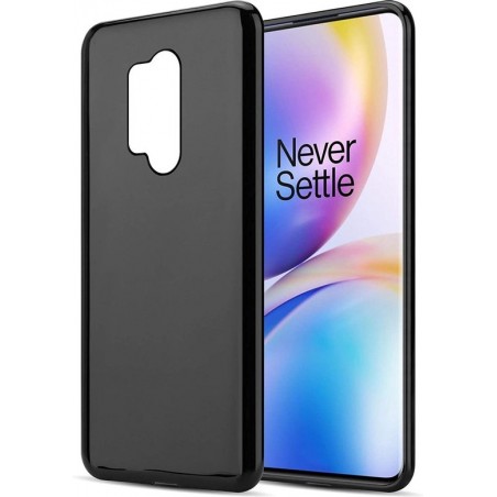 Oneplus 8 Pro silicone hoesje zwart