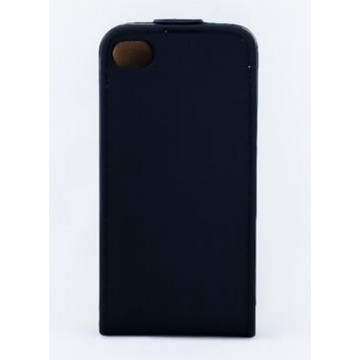Geffy - Hoesje iPhone 4s / iPhone 4 Eco Leather flip zwart
