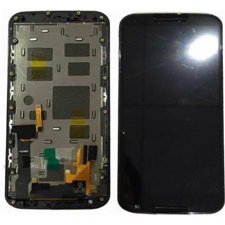 Voor Motorola Moto X + 1 X2 XT1092 XT1095 XT1097 Lcd-scherm Met Touch Screen Digitizer Vergadering Met Frame gratis Verzending