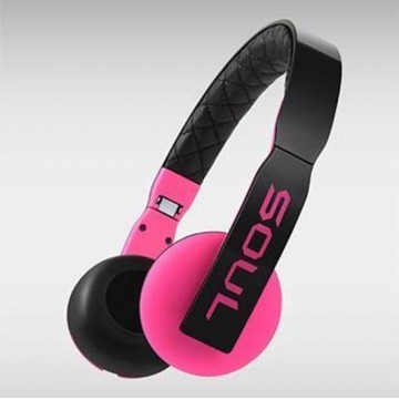 Soul koptelefoon Loop roze - ultra lichtgewicht